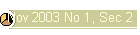 Nov 2003 No 1, Sec 2